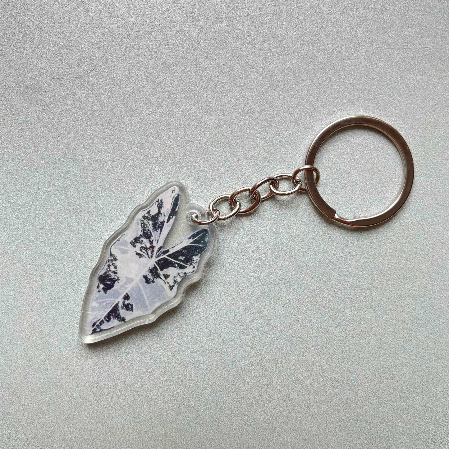 Plant Leaf Keychain
