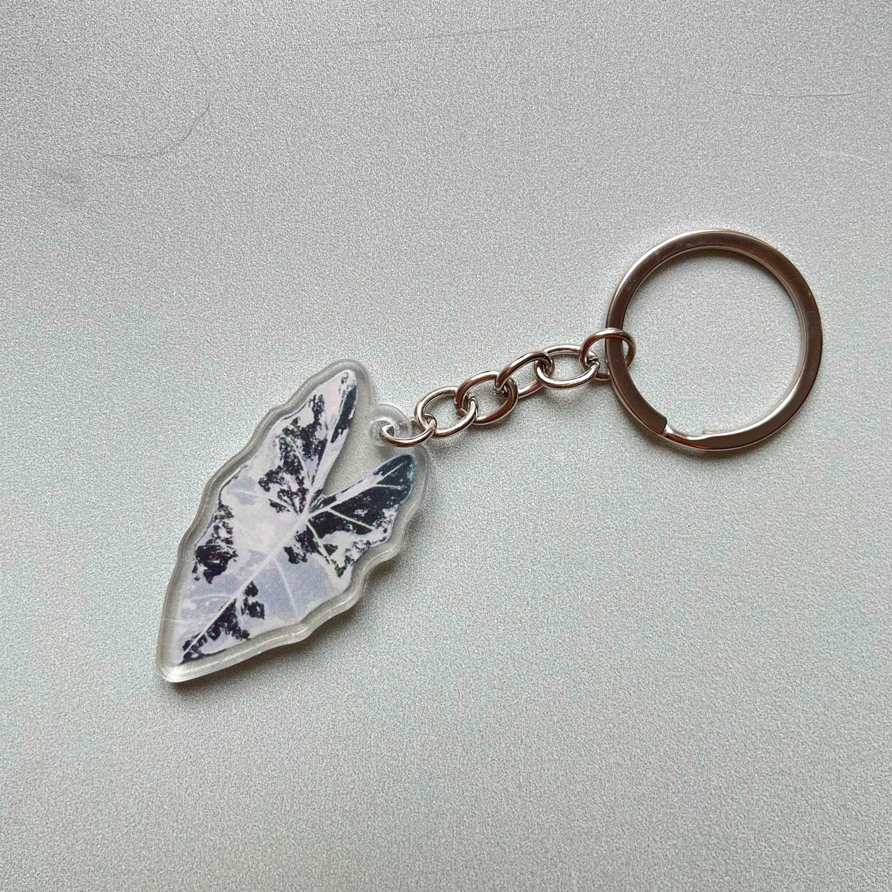 Plant Leaf Keychain