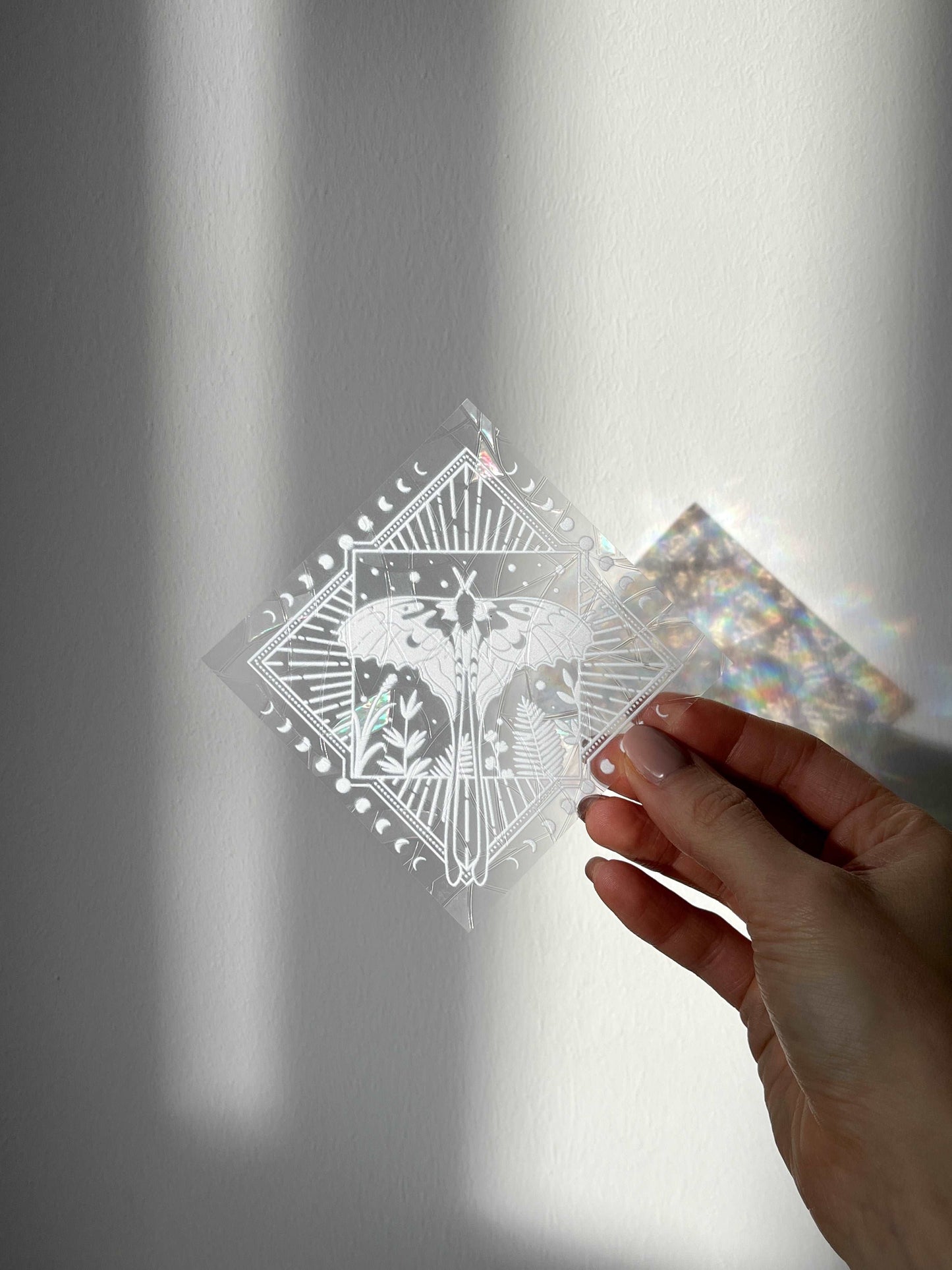 Rainbow Suncatcher Window Sticker - Colourful