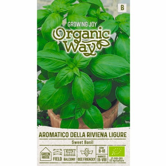 Sweet Basil Aromatico Della Riviena Ligure - Seedor