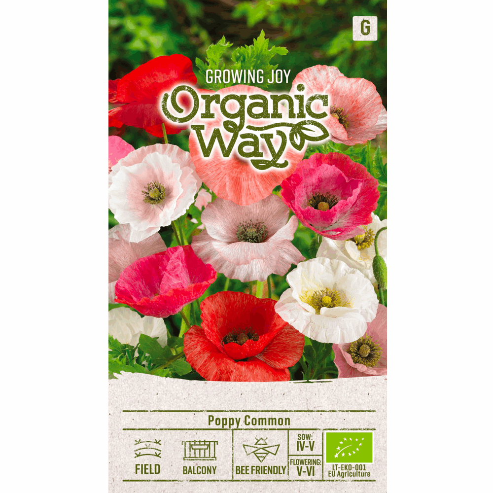 Poppy Mix - Organic - Seedor