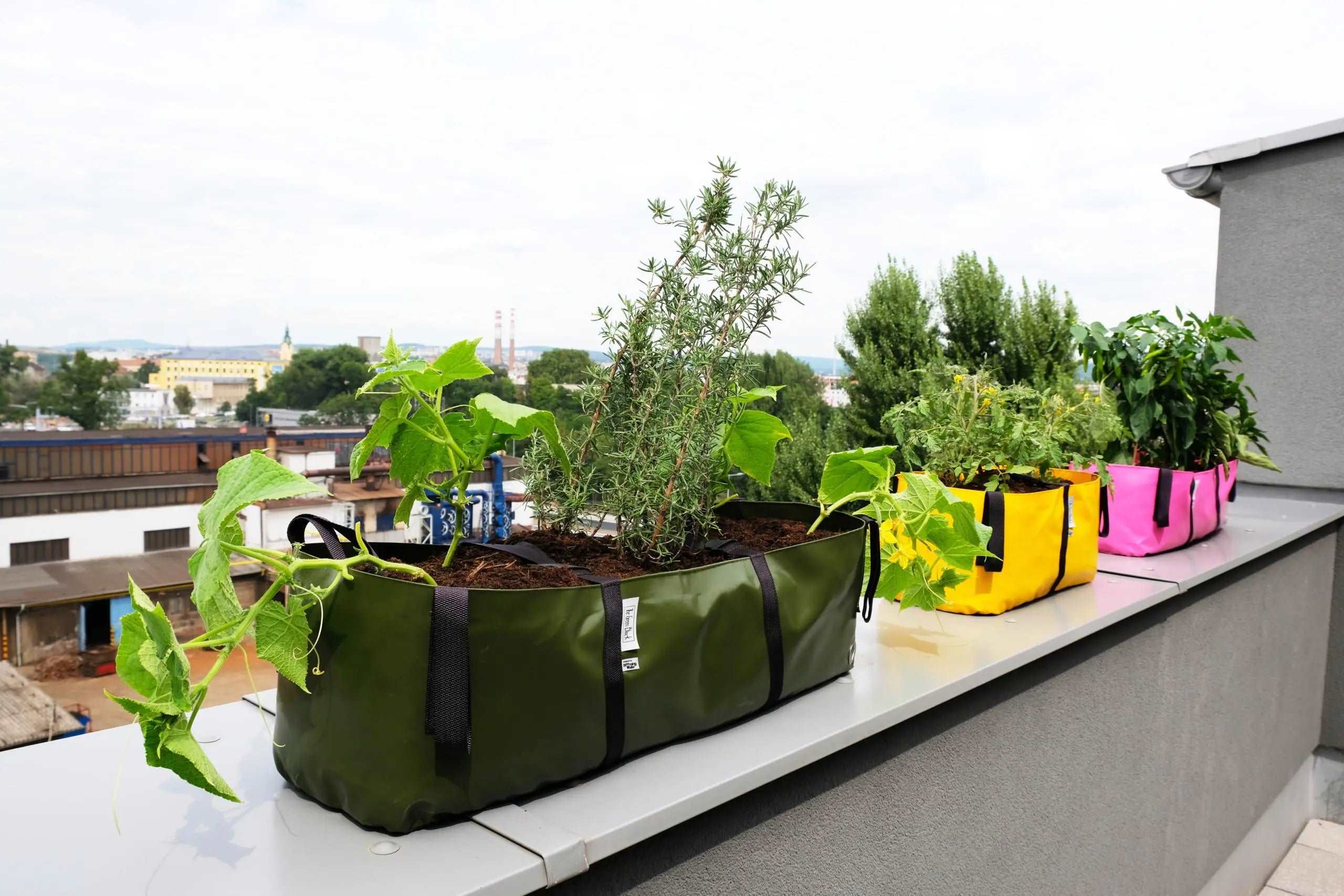 Balcony Grow Bag Block - Large - Seedor