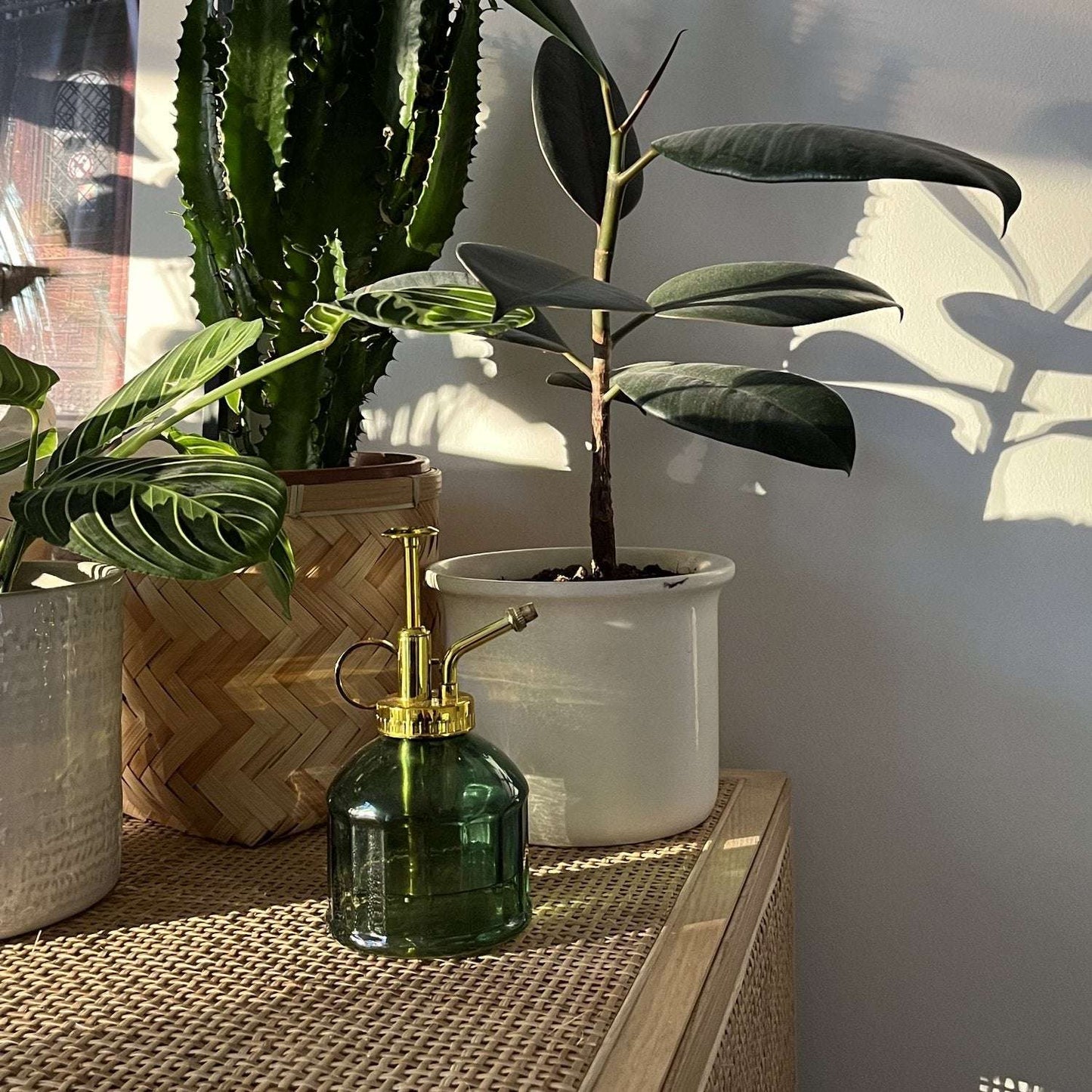 Plant Mister - Green Glass