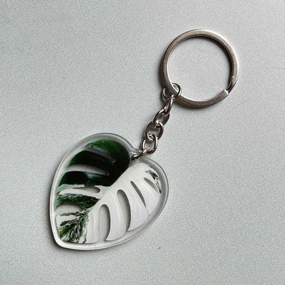 Plant Leaf Keychain