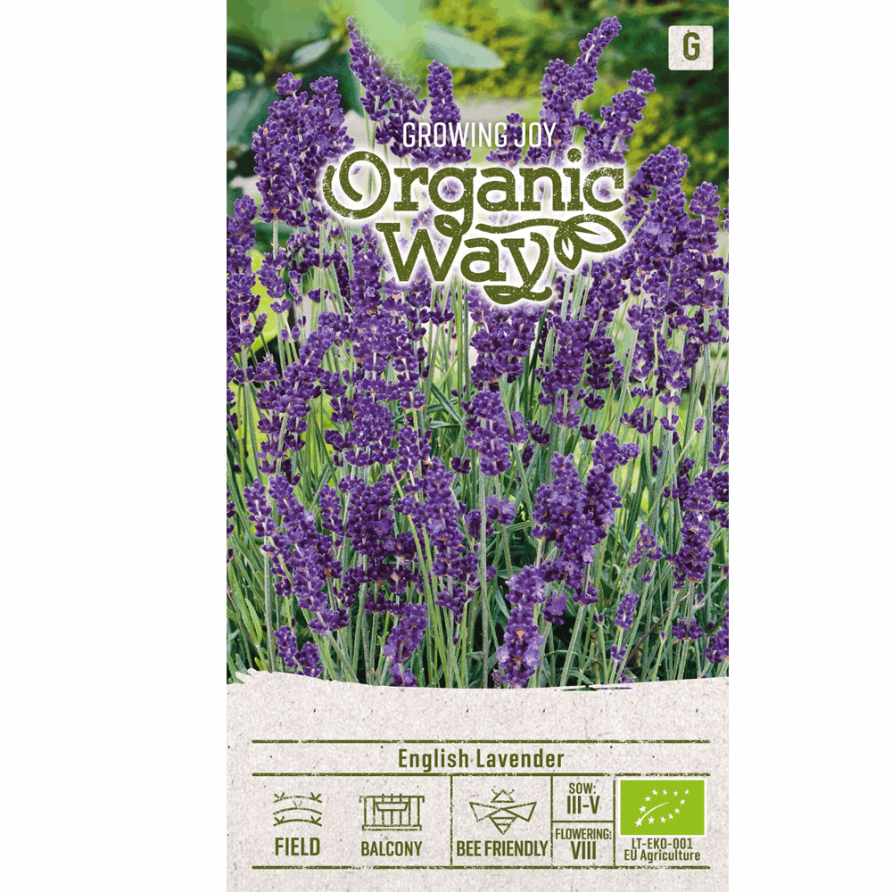 English Lavender - Organic - Seedor