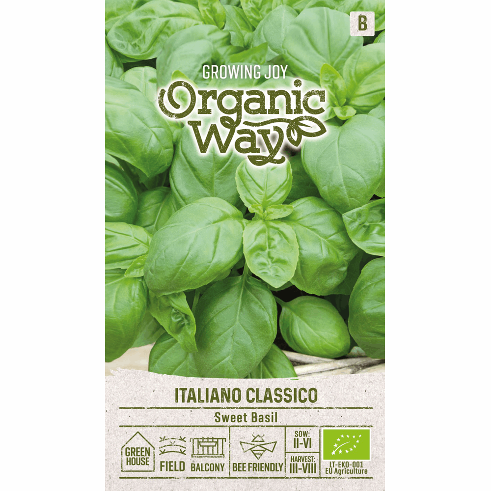 Basil Italiano Classico - Organic - Seedor