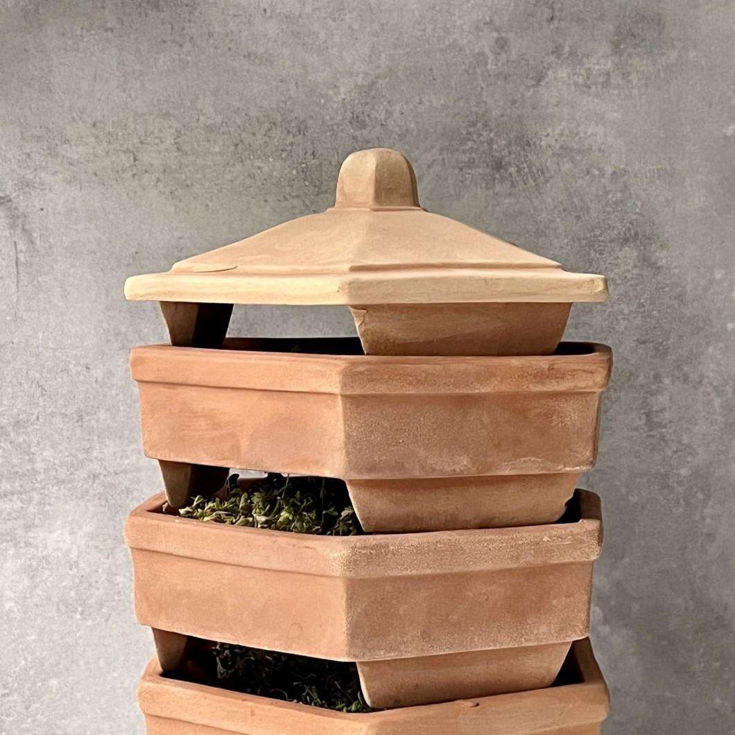 Terracotta Sprouting Tower - Seedor